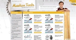 Desktop Screenshot of marken-tools.de